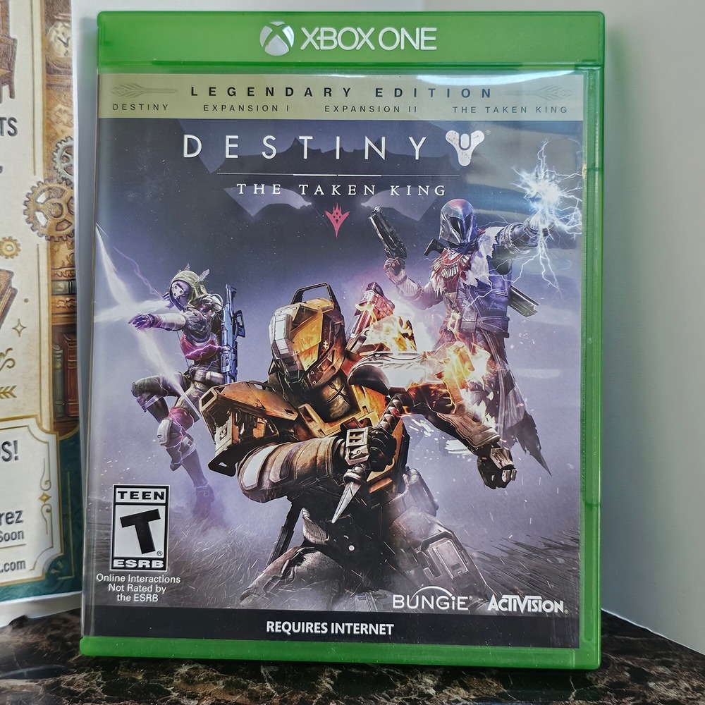 Destiny The Taken King Legendary Edition Xbox One Bungie Activision Game Disc